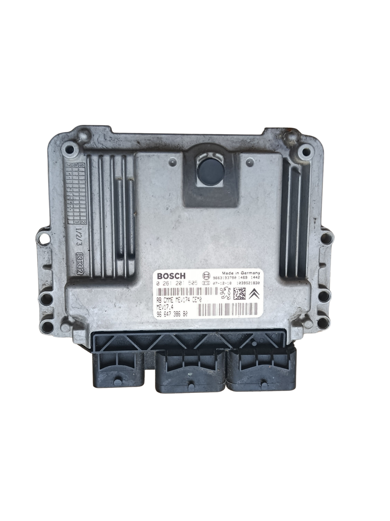 &nbsp;Calculateur moteur – PEUGEOT 307 / 308 / 407 / CITROËN C4 / C5 – 2.0 HDi (DW10) – 2005–201