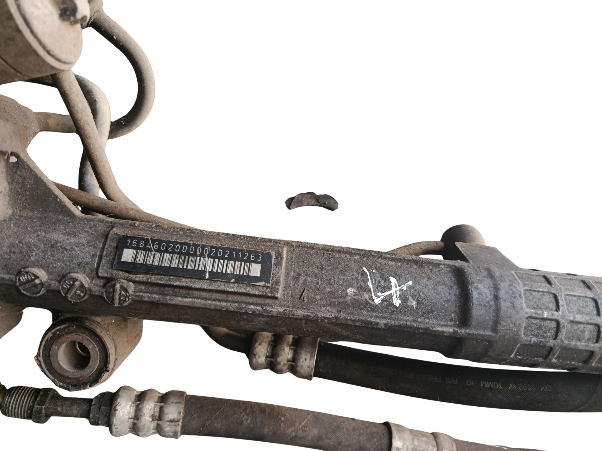 Crémaillère de direction assistée hydraulique – MERCEDES-BENZ CLASSE A (W168) et VANEO (414) – 1997–2005 A16811011002