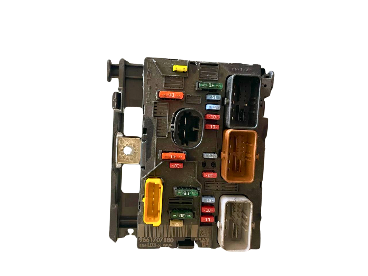 Boîte à fusibles calculateur ECU Citroën Peugeot 9661707880 Delphi  /307 407 c4 c5 /1.6 2.0 hdi
